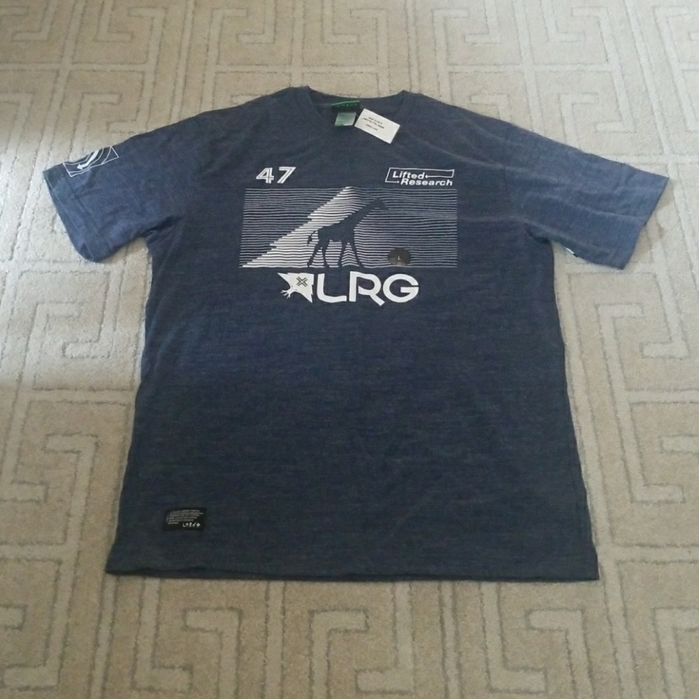 BLUE LIFTED RESEARCH T SHIRT